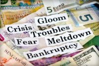 Words reflecting outcomes from poor decisions