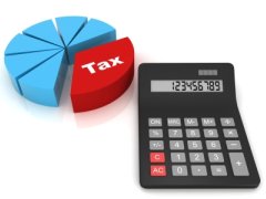 Image of tax calculator