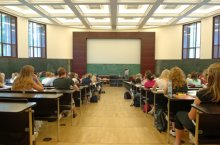 Image of a large university lecture hall