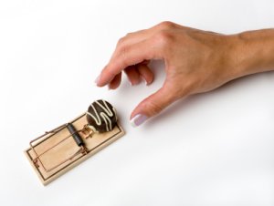 Picture showing loss of willpower