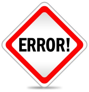 Learning from mistakes error sign