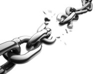 Image of breaking chain for quotes about freedom